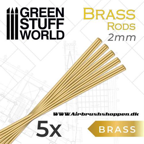Messing stav - Pinning Brass Rods 2mm GSW